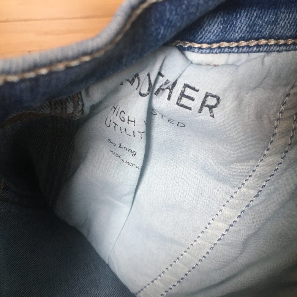 MOTHER High Waisted Utility Pants Jeans 27 - Picture 8 of 10